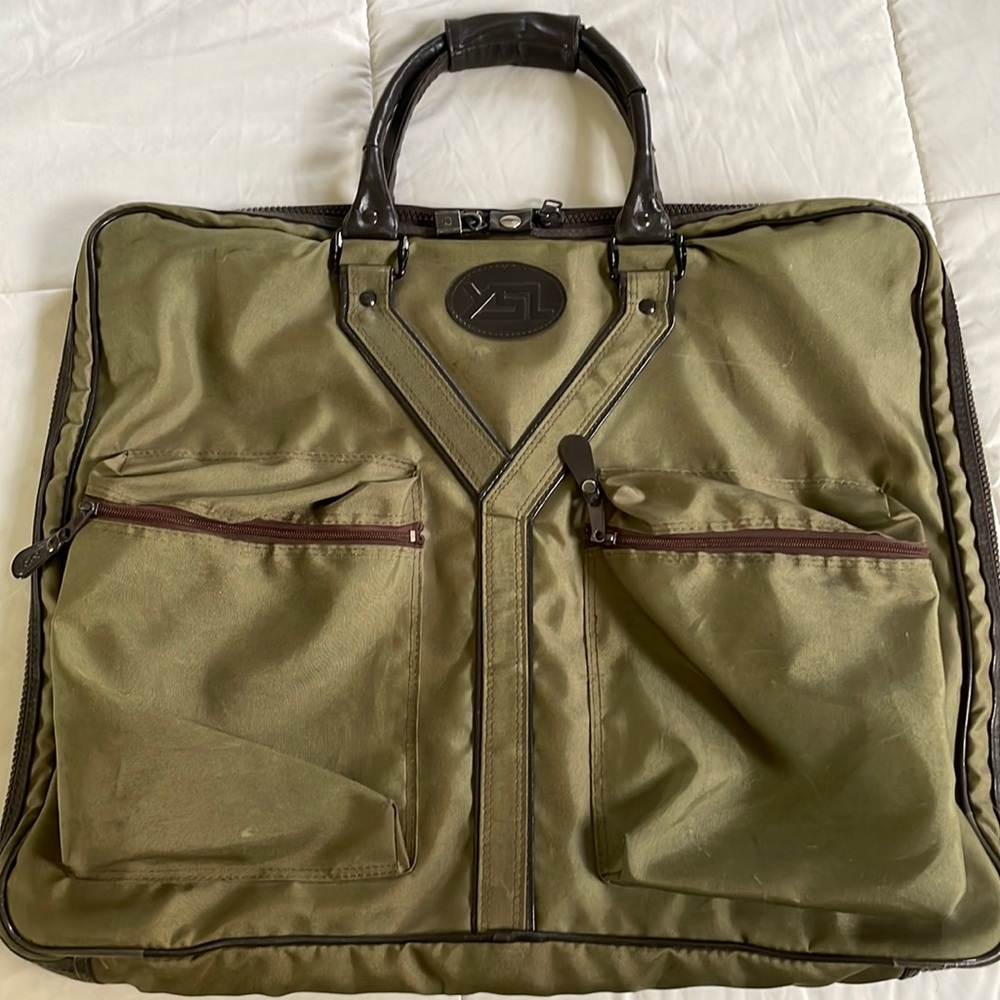 Vintage YSL hanging travel bag
